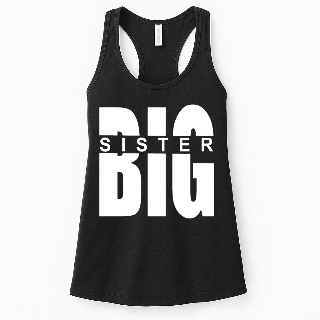 Big Sister Logo Womens Tank Top