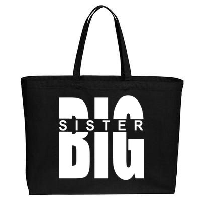 Big Sister Logo Cotton Canvas Jumbo Tote