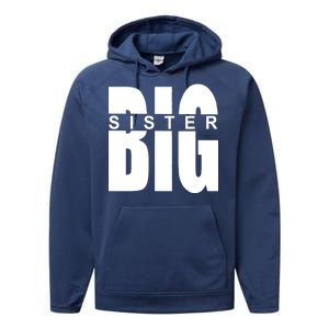 Big Sister Logo Performance Fleece Hoodie