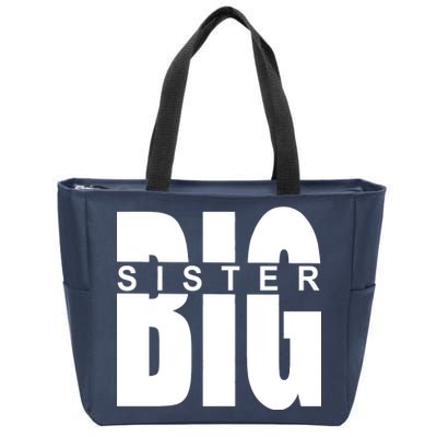 Big Sister Logo Zip Tote Bag