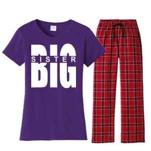 Big Sister Logo Women's Flannel Pajama Set