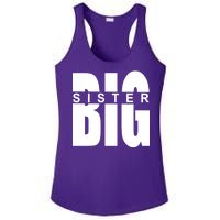 Big Sister Logo Ladies PosiCharge Competitor Racerback Tank