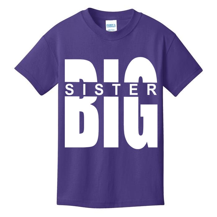 Big Sister Logo Kids T-Shirt