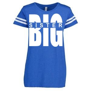 Big Sister Logo Enza Ladies Jersey Football T-Shirt