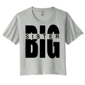 Big Sister Logo Women's Crop Top Tee