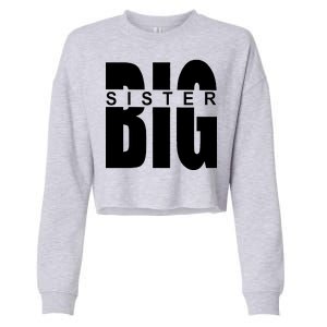 Big Sister Logo Cropped Pullover Crew