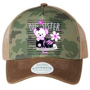 Big Sister Teddy Bear Legacy Tie Dye Trucker Hat