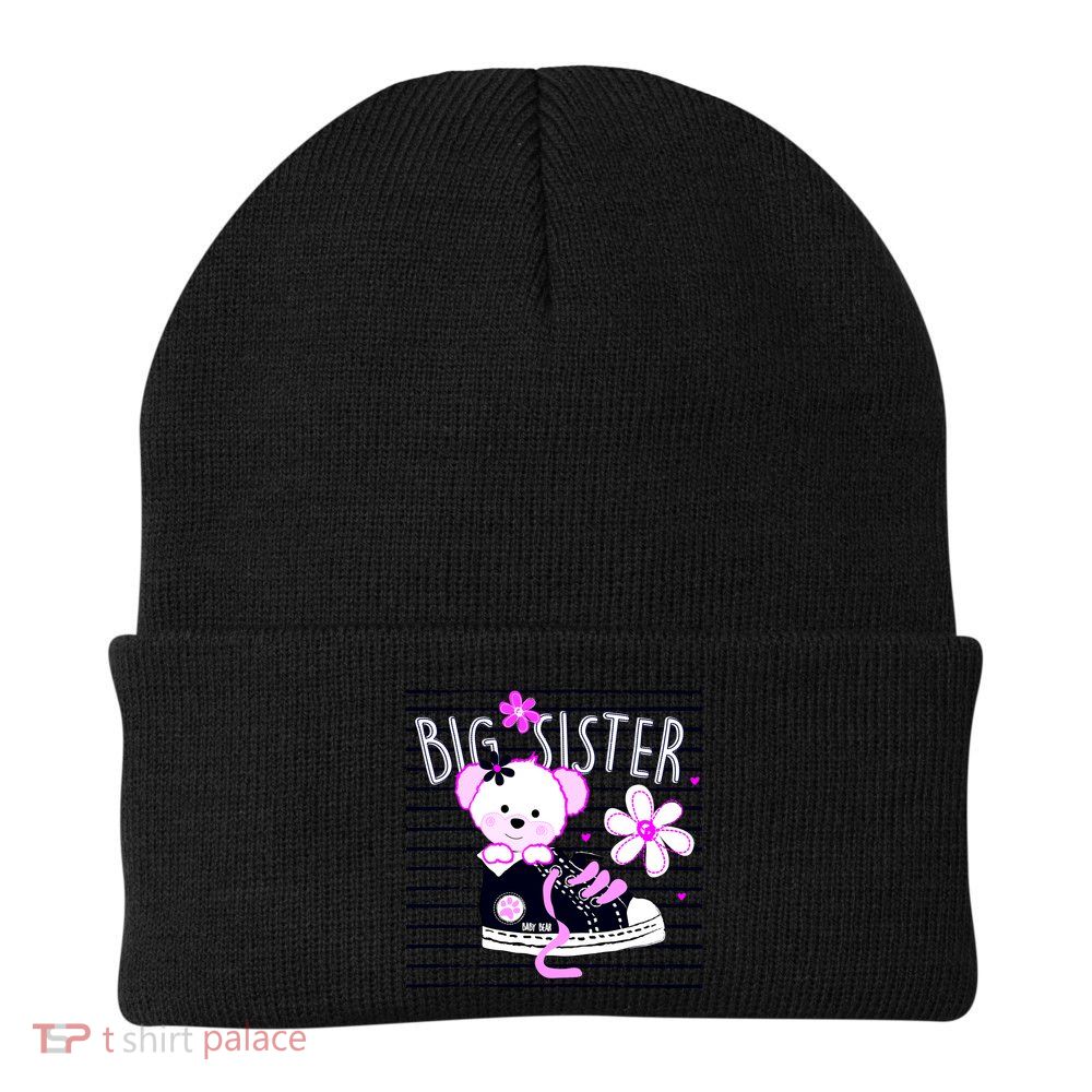 Big Sister Teddy Bear Beanie