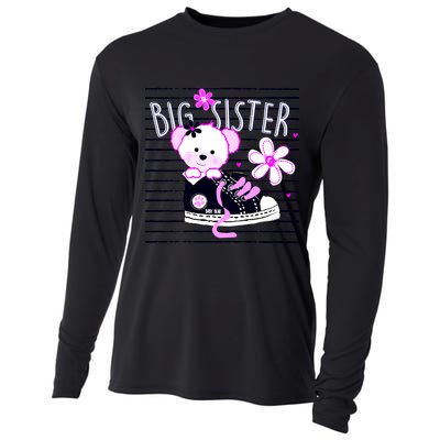 Big Sister Teddy Bear Cooling Performance Long Sleeve Crew