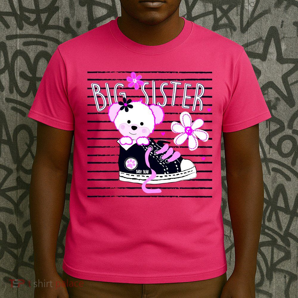 Big Sister Teddy Bear T-Shirt