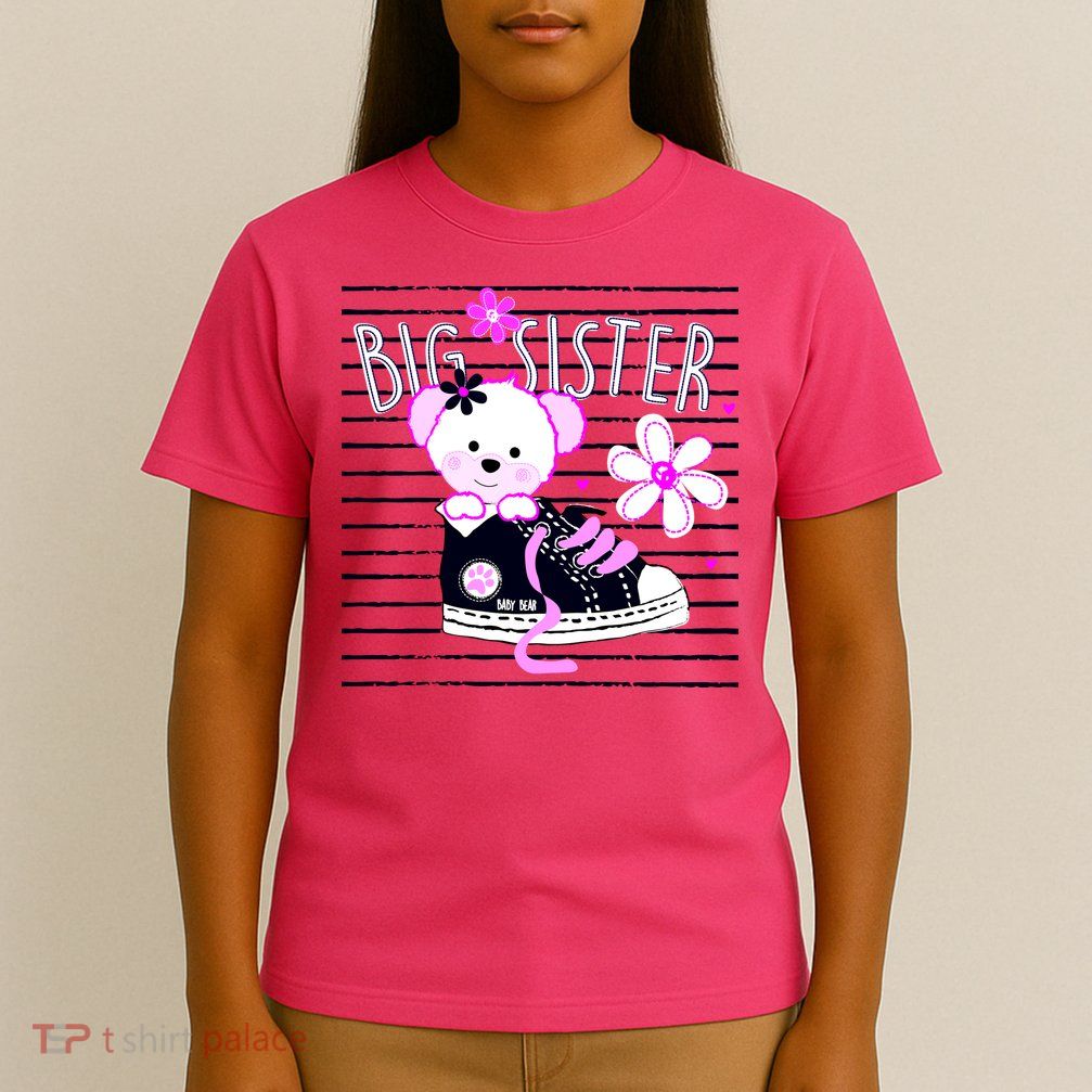 Big Sister Teddy Bear T-Shirt