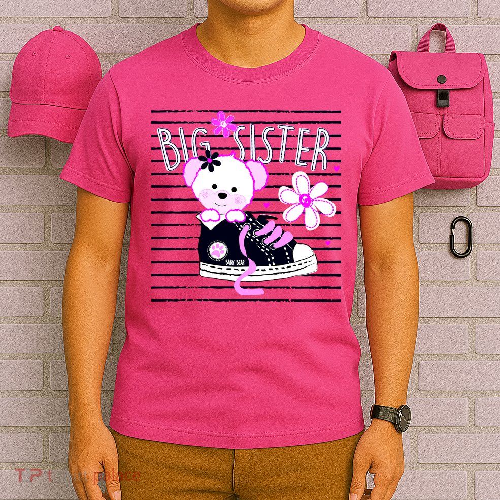 Big Sister Teddy Bear T-Shirt