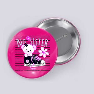 Big Sister Teddy Bear Button