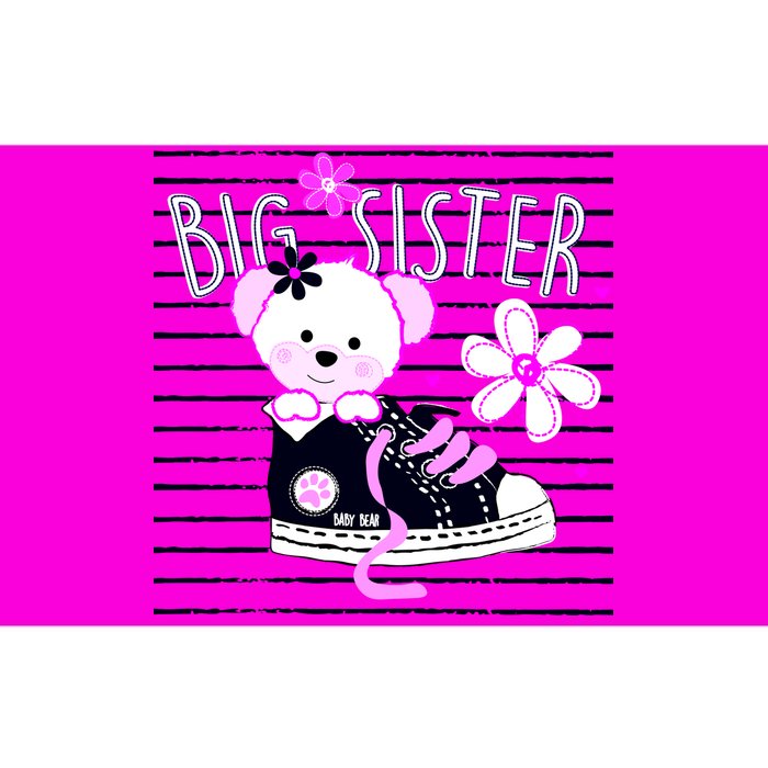 Big Sister Teddy Bear Bumper Sticker