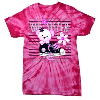 Big Sister Teddy Bear Tie-Dye T-Shirt