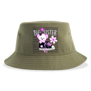 Big Sister Teddy Bear Sustainable Bucket Hat