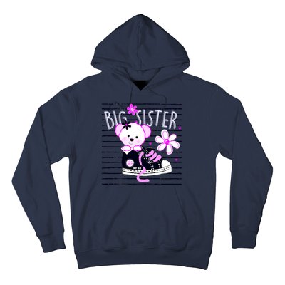 Big Sister Teddy Bear Hoodie