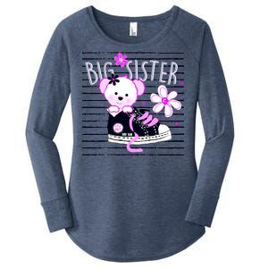 Big Sister Teddy Bear Women's Perfect Tri Tunic Long Sleeve Shirt