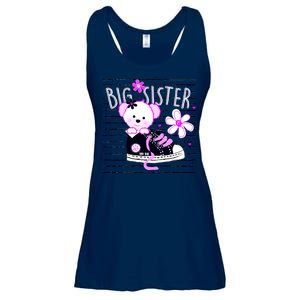 Big Sister Teddy Bear Ladies Essential Flowy Tank