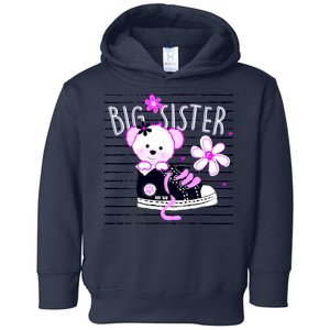 Big Sister Teddy Bear Toddler Hoodie