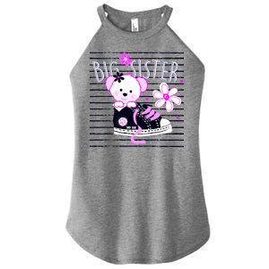 Big Sister Teddy Bear Women's Perfect Tri Rocker Tank