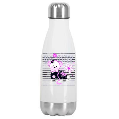 Big Sister Teddy Bear Stainless Steel Insulated Water Bottle