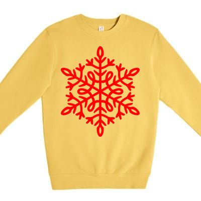 Big Snowflakes Christmas Premium Crewneck Sweatshirt