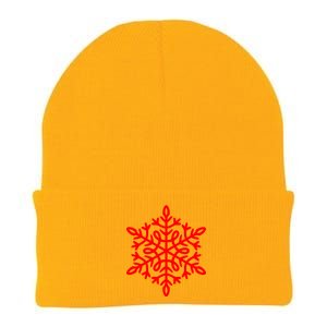 Big Snowflakes Christmas Knit Cap Winter Beanie