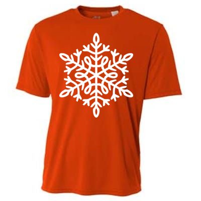 Big Snowflakes Christmas Cooling Performance Crew T-Shirt