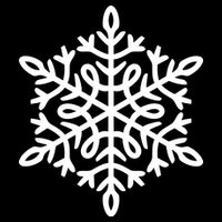 Big Snowflakes Christmas Performance Shirt