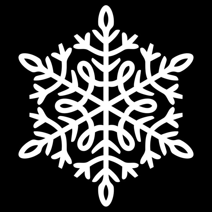 Big Snowflakes Christmas Performance Shirt