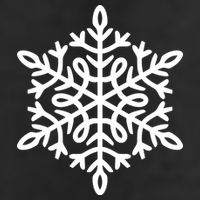 Big Snowflakes Christmas Adult Drive Performance Visor