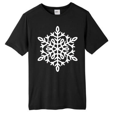 Big Snowflakes Christmas Tall Fusion ChromaSoft Performance T-Shirt