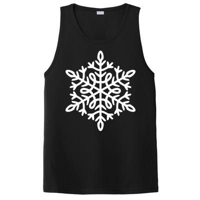 Big Snowflakes Christmas PosiCharge Competitor Tank