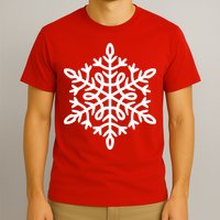 Big Snowflakes Christmas T-Shirt