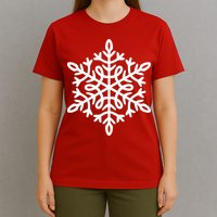 Big Snowflakes Christmas T-Shirt