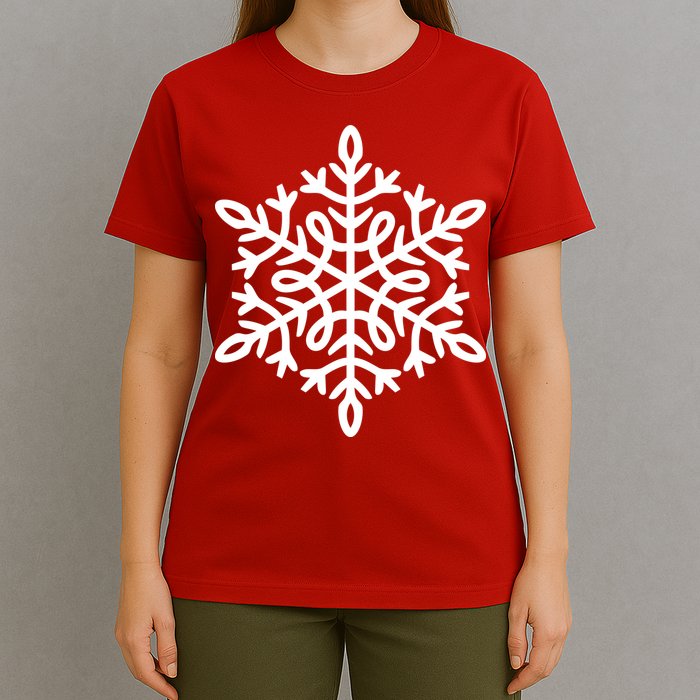 Big Snowflakes Christmas T-Shirt