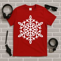 Big Snowflakes Christmas T-Shirt
