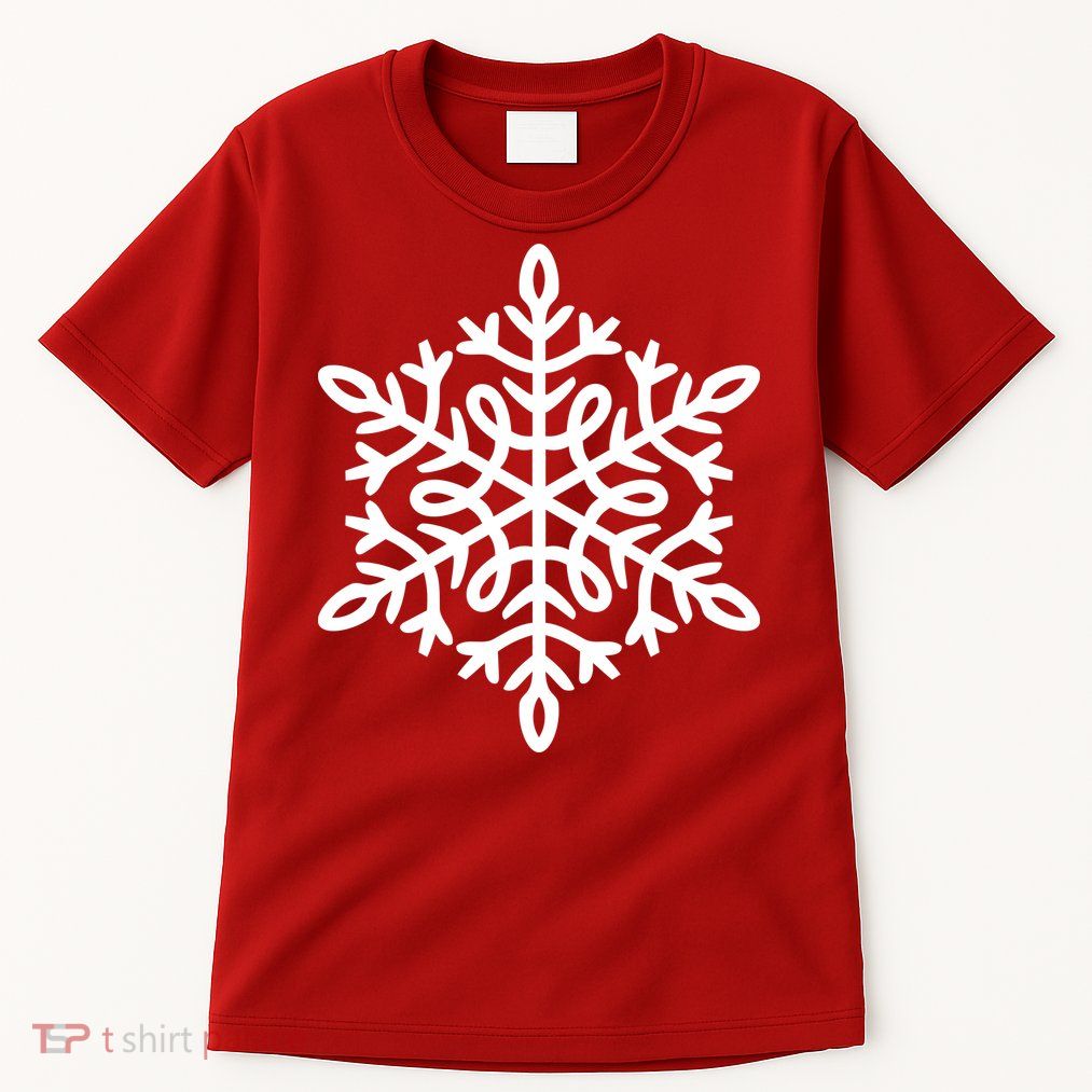 Big Snowflakes Christmas Tall T-Shirt
