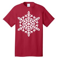 Big Snowflakes Christmas Tall T-Shirt