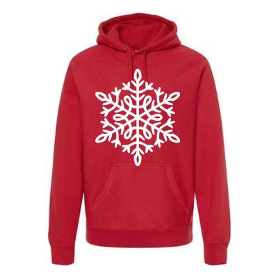 Big Snowflakes Christmas Premium Hoodie