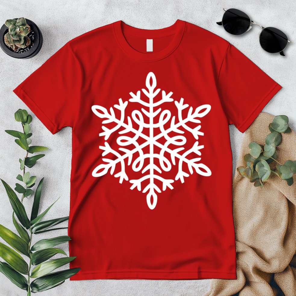 Big Snowflakes Christmas Premium T-Shirt