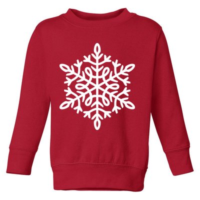 Big Snowflakes Christmas Toddler Sweatshirt