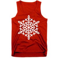 Big Snowflakes Christmas Tank Top