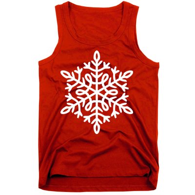 Big Snowflakes Christmas Tank Top