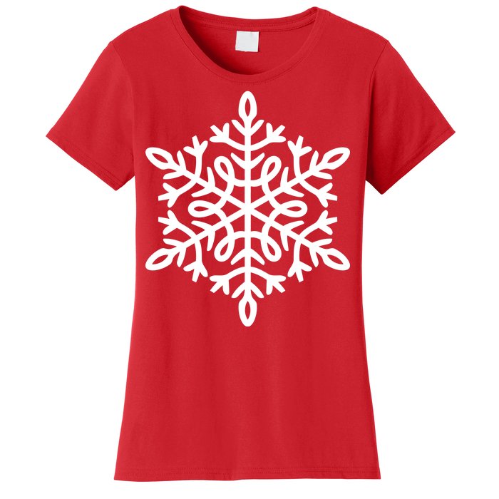 Big Snowflakes Christmas Women's T-Shirt