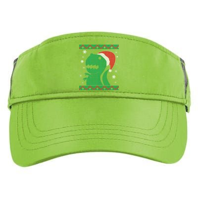 Big T-Rex Ugly Christmas Adult Drive Performance Visor