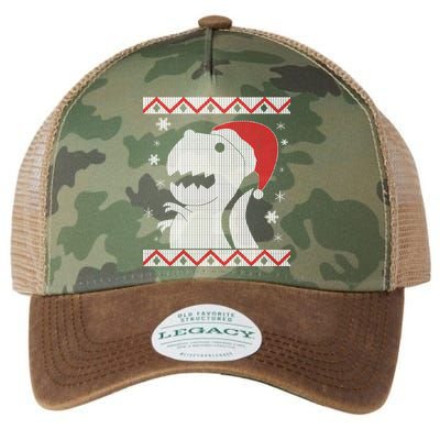 Big T-Rex Ugly Christmas Legacy Tie Dye Trucker Hat