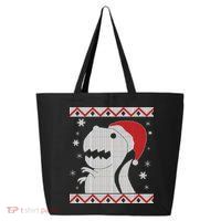Big T-Rex Ugly Christmas 25L Jumbo Tote