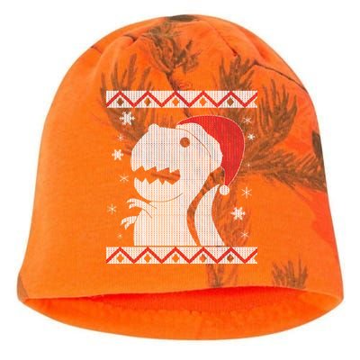 Big T-Rex Ugly Christmas Kati - Camo Knit Beanie